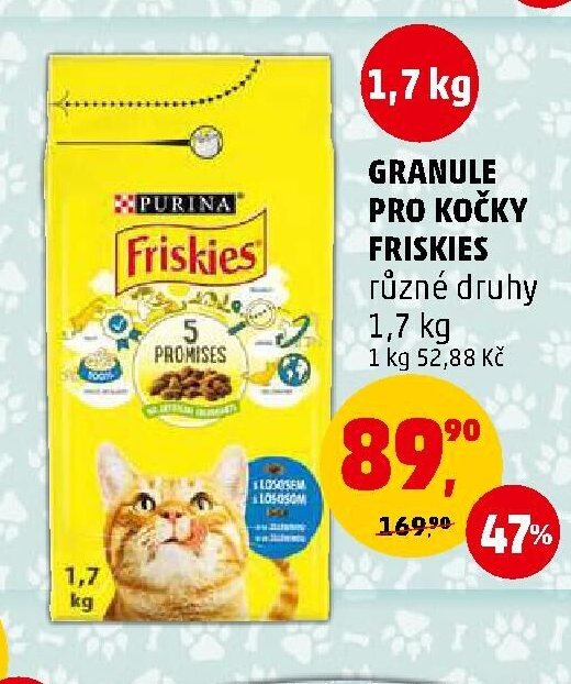 Granule pro kočky Friskies