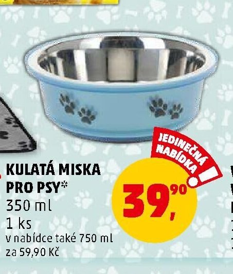 Kulatá miska pro psy