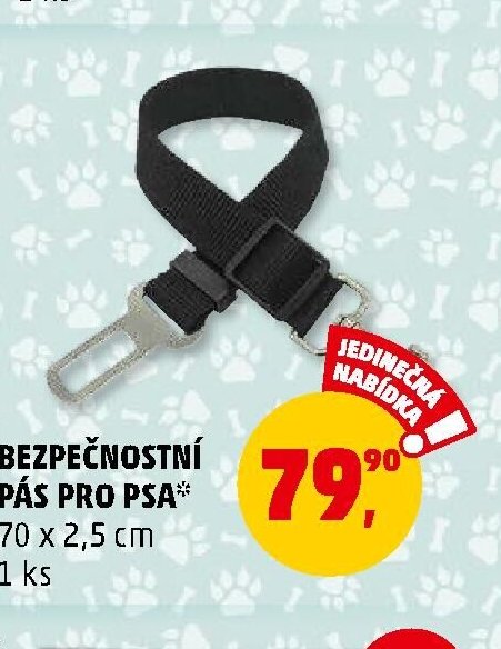 Bezpečnostní pás pro psa