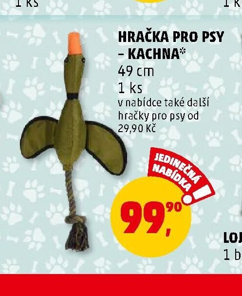 Hračka pro psy - kachna