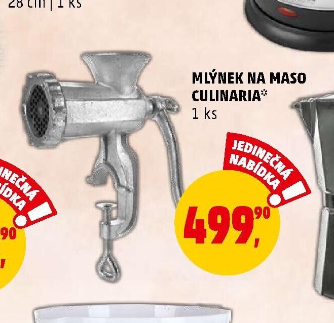 MLÝNEK NA MASO CULINARIA