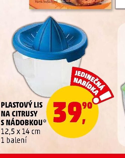 PLASTOVÝ LIS NA CITRUSY S NÁDOBKOU