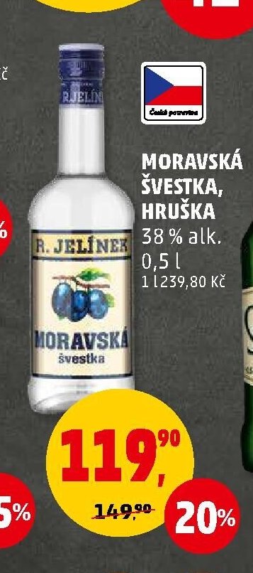 Moravská švestka, hruška
