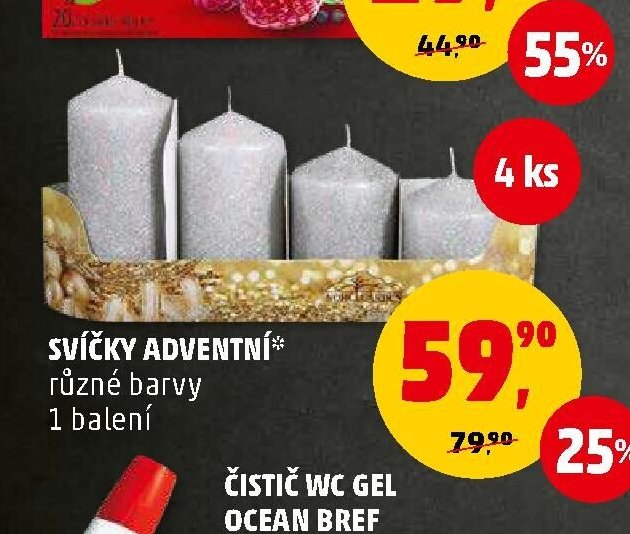 Svíčky adventní