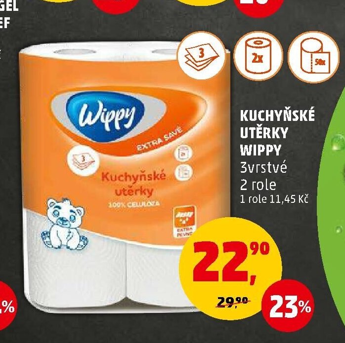 Kuchyňské utěrky Wippy