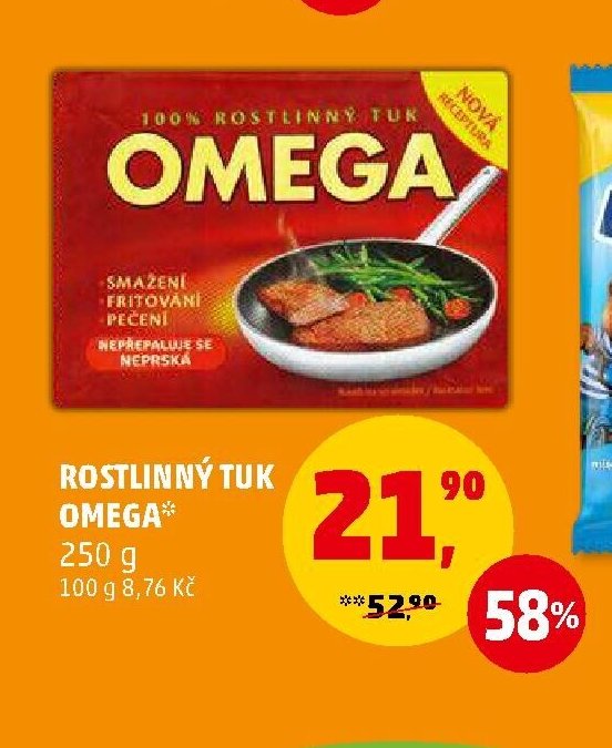 ROSTLINNÝ TUK OMEGA 250 g