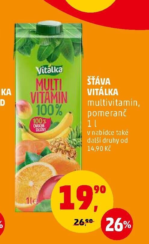 ŠŤÁVA VITÁLKA 1 l