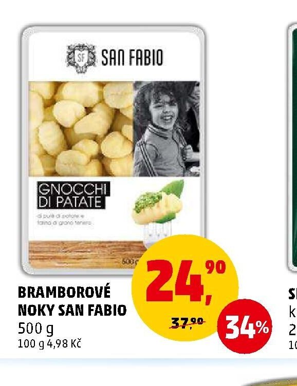 Bramborové noky San Fabio