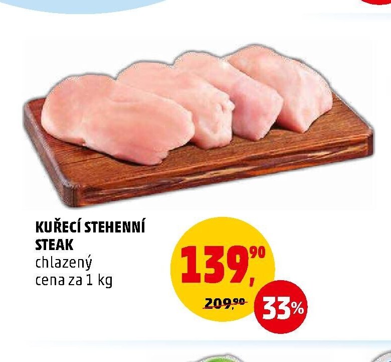 Kuřecí stehenní steak