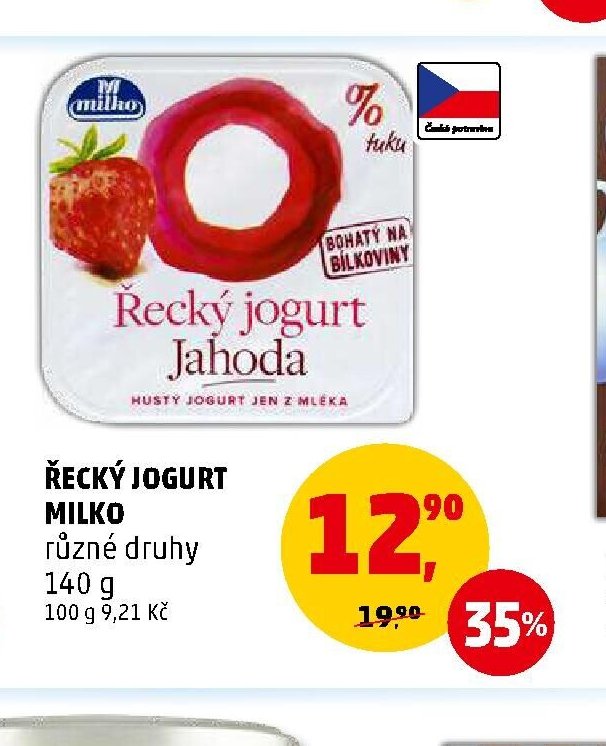 Řecký jogurt Milko