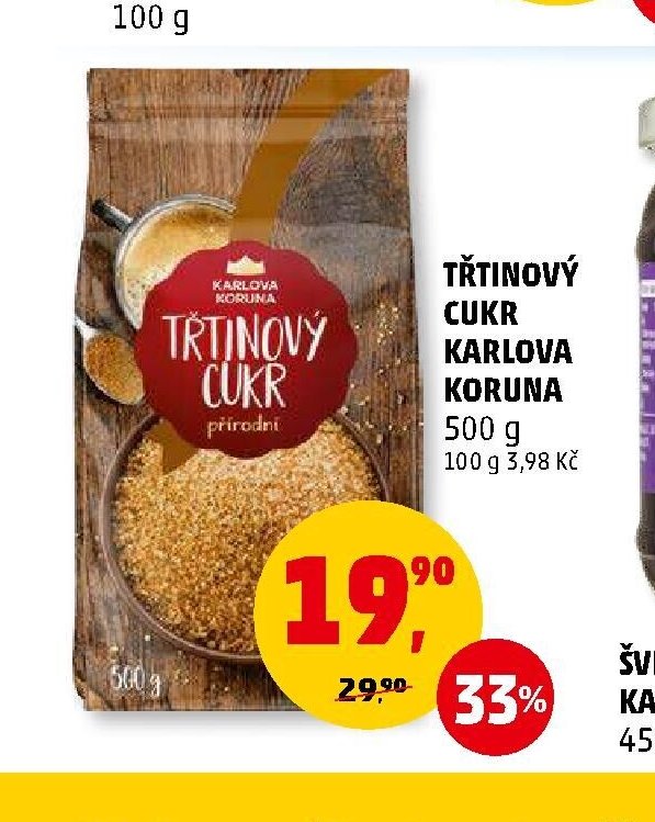 Třtinový cukr Karlova Koruna