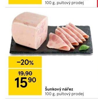 Šunkový nářez