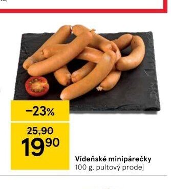 Vídeňské minipárečky