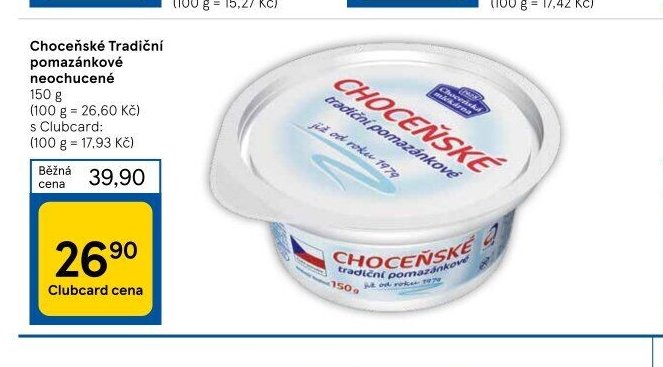 Choceňské Tradiční pomazánkové