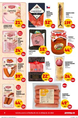 akční leták Penny Market 20.10.2022-26.10.2022