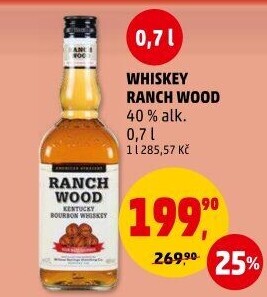Bourbon whisky Ranch Wood Kentucky