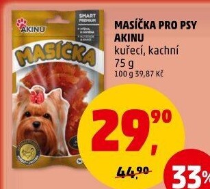Pamlsky pro psy Masíčka Akinu