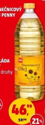 Slunečnicový olej Penny