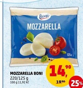 Sýr Mozzarella Boni