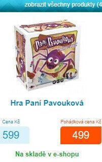 Hra Paní Pavouková