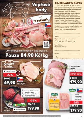 akční leták Kaufland 26.10.2022-1.11.2022