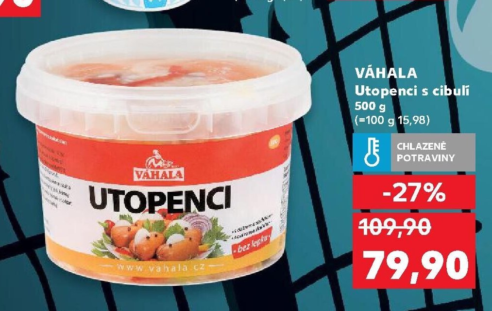 VÁHALA Utopenci s cibulí