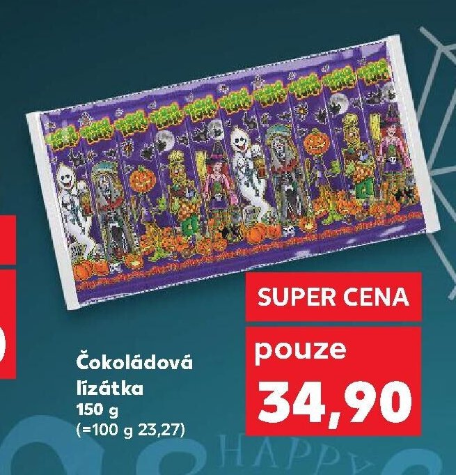 Čokoládová lízátka 150 g