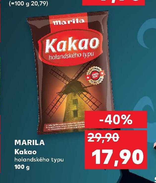 MARILA Kakao holandského typu 100 g