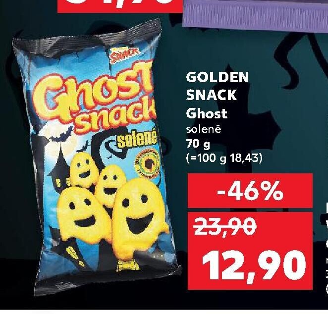 GOLDEN SNACK Ghost solené 70 g