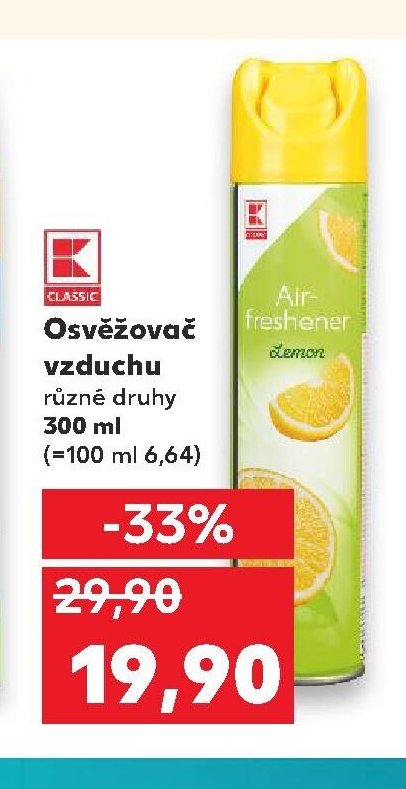 Osvěžovač vzduchu různé druhy 300 ml