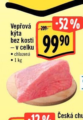 Vepřová kýta bez kosti