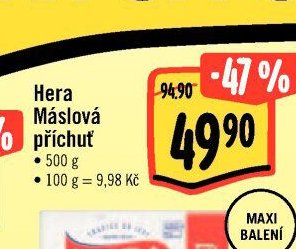 Hera Máslová příchuť