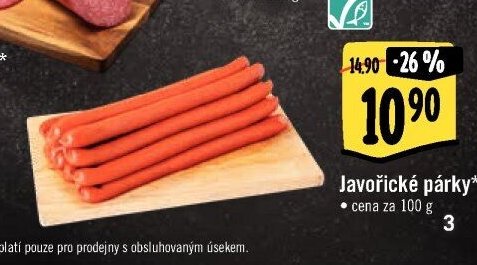 Javořické párky