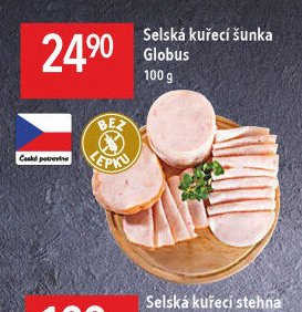 Selská kuřecí šunka Globus