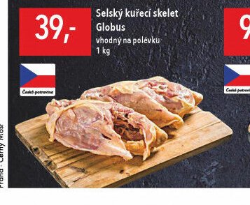 Selský kuřecí skelet Globus