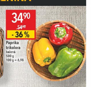 Paprika trikolora