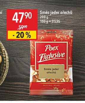 Směs jader ořechů