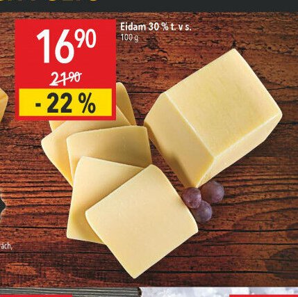 Eidam 30 % t. v s.