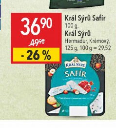 Král Sýrů Safír, Král Sýrů