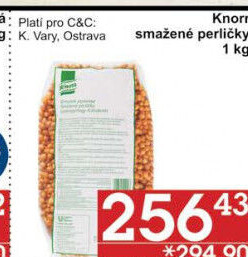 Smažené perličky do polévky Knorr