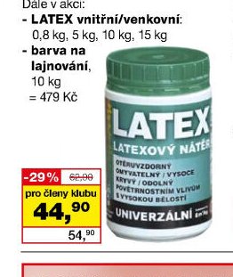 LATEX univerzální