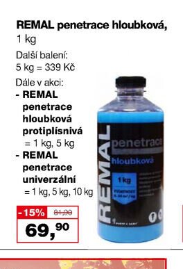 REMAL penetrace hloubková