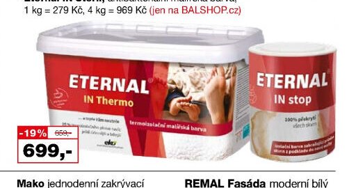 Eternal IN Thermo termoizolační malířská barva