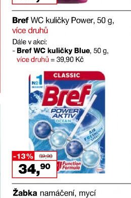 Bref WC kuličky Power, 50 g