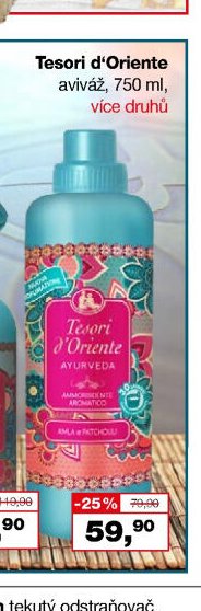 Tesori d'Oriente aviváž, 750 ml