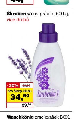 Škrobenka na prádlo, 500 g