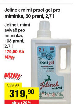 Prací gel Jelínek mimi Jelen