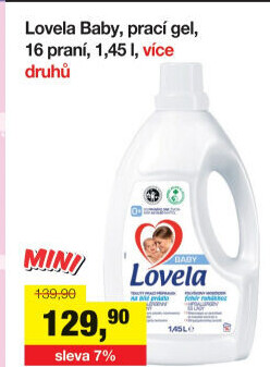 Prací gel Lovela Baby