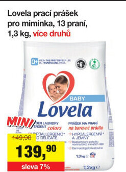 Prací prášek Lovela Baby