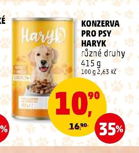 Konzerva pro psy Haryk